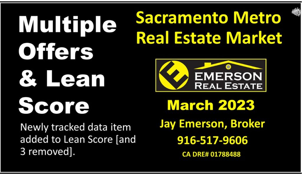 Multiple Offers & Lean Score - March 2023