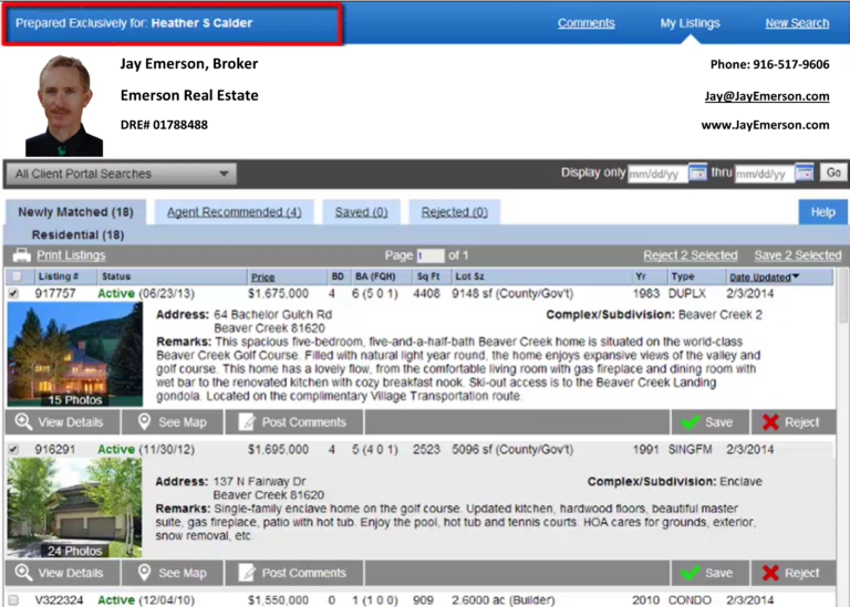 MLS Search Portal