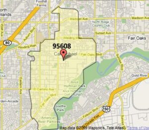 95608 Map