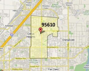 95610 Map