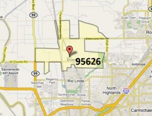 95626 Map