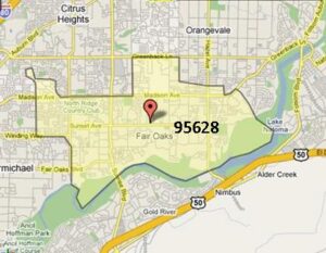 95628 Map