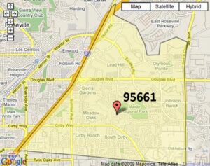 95661 Map