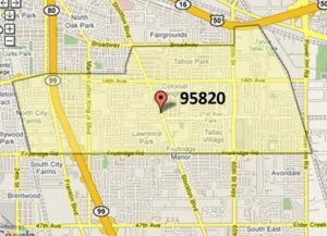95820 Map