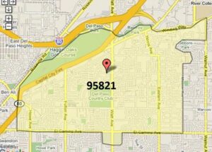 95821 Map