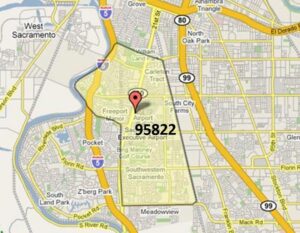 95822 Map