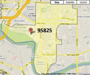 95825 Map