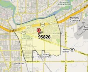 95826 Map