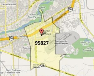 95827 Map