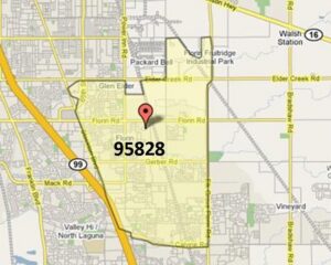 95828 Map