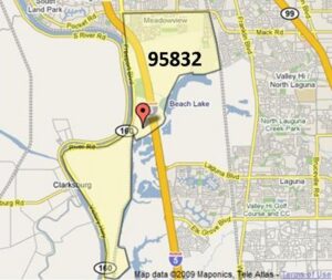 95832 Map