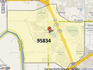 95834 Map