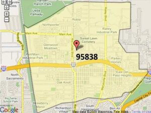 95838 Map